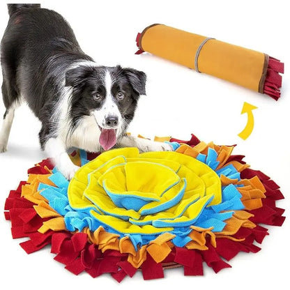 LuxePaws™ Interactive Pet Snuffle Mat & Foraging Treat Dispenser