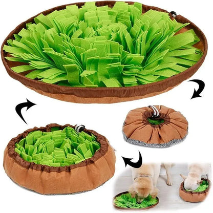 LuxePaws™ Interactive Pet Snuffle Mat & Foraging Treat Dispenser