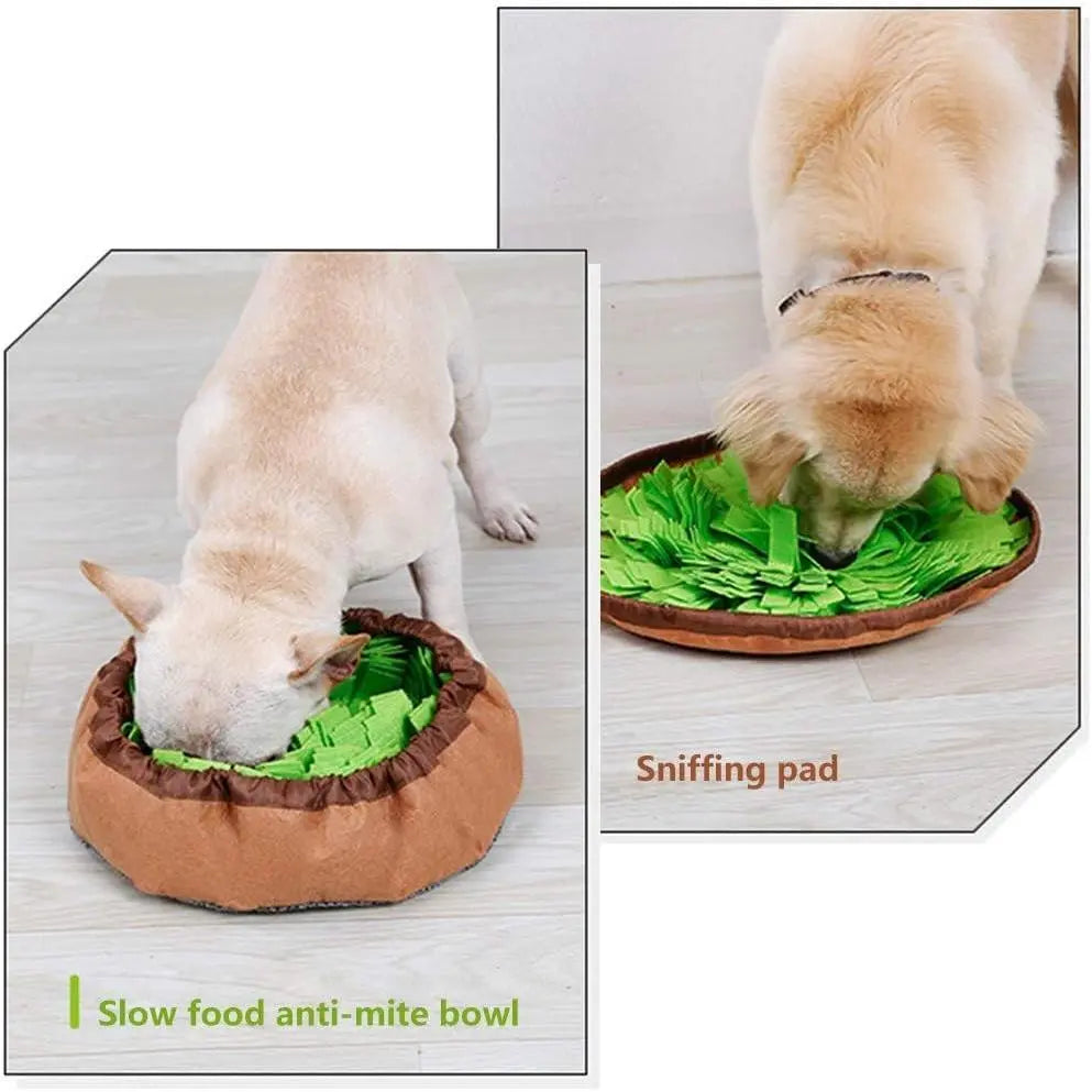 LuxePaws™ Interactive Pet Snuffle Mat & Foraging Treat Dispenser