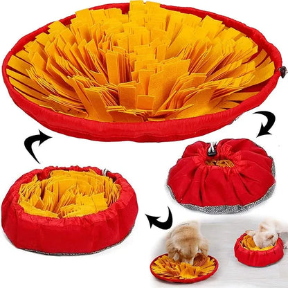 LuxePaws™ Interactive Pet Snuffle Mat & Foraging Treat Dispenser