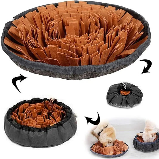 LuxePaws™ Interactive Pet Snuffle Mat & Foraging Treat Dispenser