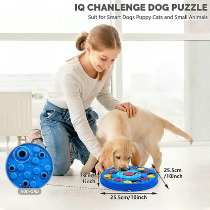 Puzzle Toys Interactive for Puppy & Dispenser for Dogs, Puppy &Cats Fun Feeding 