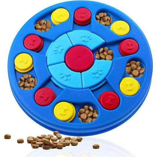 Puzzle Toys Interactive for Puppy & Dispenser for Dogs, Puppy &Cats Fun Feeding 